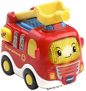 Vtech 80-514004 Tut Baby Flitzer samochód strażacki zabawka dla niemowląt, wielokolorowy