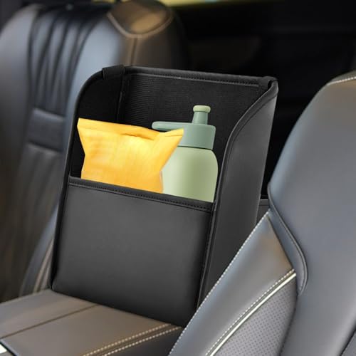 Organizador de almacenamiento para coche, solución de almacenamiento multifuncional, 23 x 10 x 6 cm, soporte para cajuela, organizador de asiento medio, diseño compacto y plegable, para maletero - imagen 8