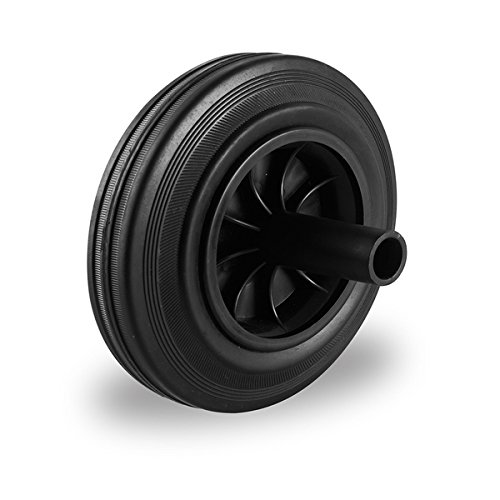 Rueda de montaje de 200 mm para contenedor de basura.