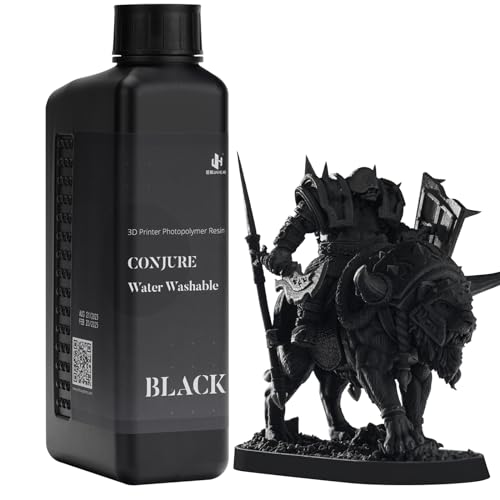 Chitu Systems Conjure Résine Lavable à l'Eau 1KG,Post-traitement plus Rapide, Résine pour Imprimante 3D Facile à Nettoyer,Résine Photopolymère Standard 405nm pour Imprimantes 3D (1000g, Noir) 37 Chitu Systems Conjure Résine Lavable à l'Eau 1KG,Post-traitement plus Rapide, Résine pour Imprimante 3D Facile à Nettoyer,Résine Photopolymère Standard 405nm pour Imprimantes 3D (1000g, Noir)