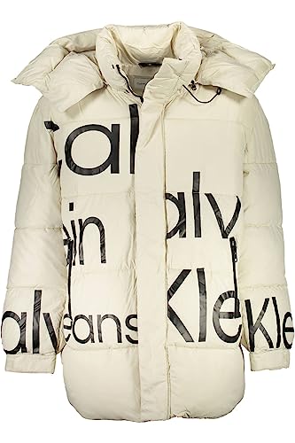 Veste en polyester beige Calvin Klein XL idéale pour vos sorties en ville