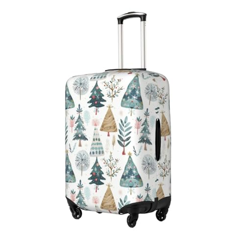 Christmas Tree Luggage Cover Protector Elastic Washable Anti-Scratch Suitcase Covers With Zipper Closure For Luggage 18-32 Inch Medium2