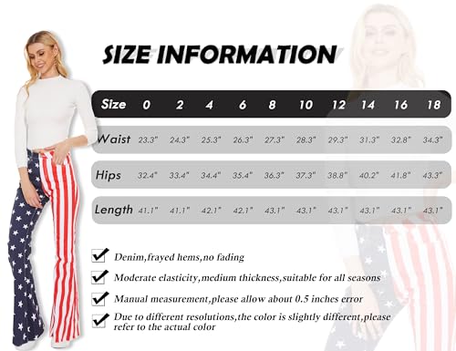 Women's Black Flare Stretchy Jeans High Waist Bootcut Slimming Denim Bell Bottom Pants Pantalones De Campana3