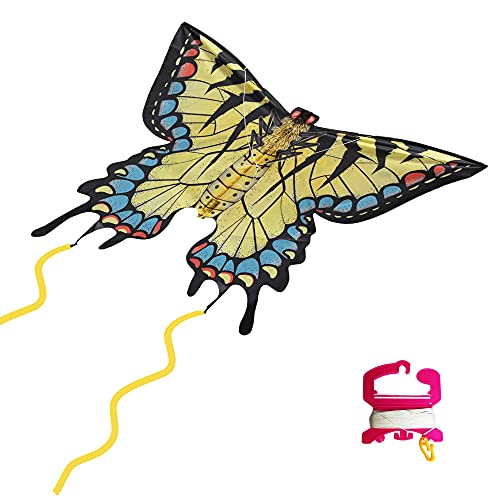 Windnsun Butterfly Nylon Kite, Swallowtail, 32 Inches Wide #TOP1