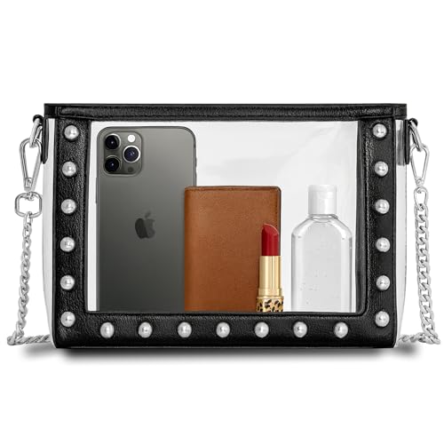 Rebecca Minkoff M.A.B. Clear Crossbody Bag, Stadium Approved Transparent Purse for Concert and Events4