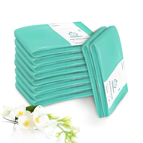 Image of [10 Pack] Dekor Classic Diaper Pail Refills, Extra-Thick Continuous Liner Bags Compatible with Dekor Classic Diaper Pails, Strong Diaper Pail Refills for Baby & Adult Diapers, Nursery Odor Control