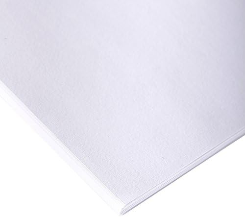 Clairefontaine - Ref 21682C - White Drawing Sketch Paper (Pack of 100 Sheets) - A4 (21 x 29.7cm) - 90gsm Paper, pH Neutral, Acid Free, Suitable for Sketching & Drawing