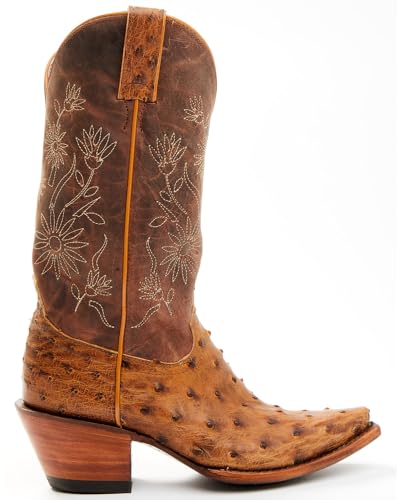 Shyanne Women's Daisie Exotic Full Quill Ostrich Western Boot Snip Toe - Beswfa23l12