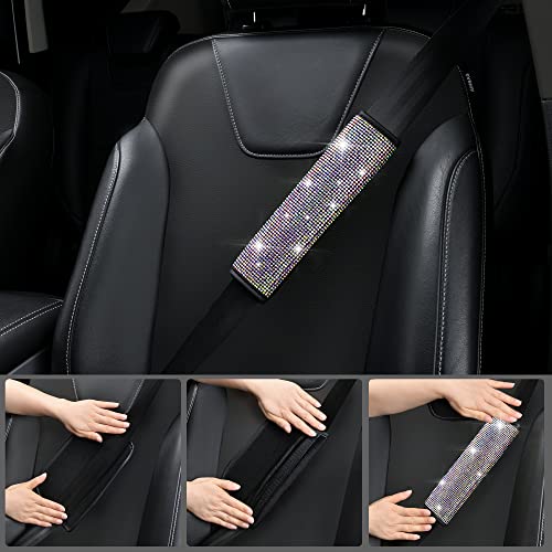 image for CAR PASS 11 PCS Bling Diamond Car Accessories for Women, Sparkly Rhine