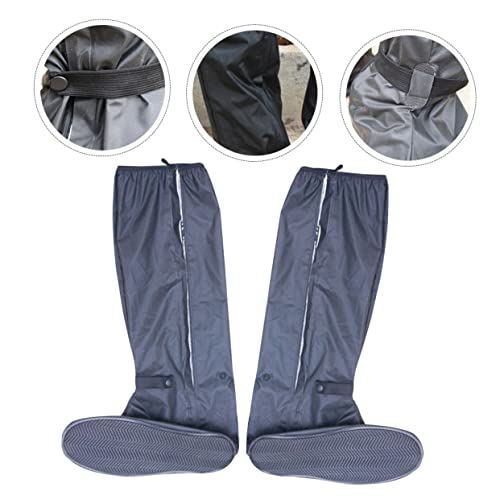 Cubrezapatos reutilizables antideslizantes para lluvia, fundas impermeables lavables para hombres y mujeres, esenciales para actividades al aire libre miniatura 4