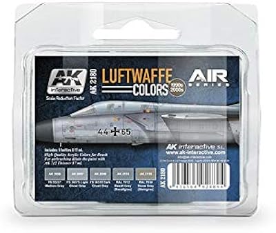 Paint - AIR Series, Acrylic AK-Interactive Luftwaffe Colors 1990s/2000s