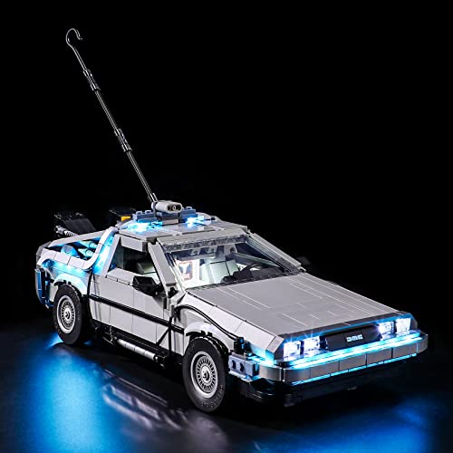 Lightailing Led Light for Lego 10300 Back to The Future Time Machine Building Blocks Model - NOT Included The Model Set by LIGHTAILING - Image 2