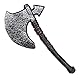 Boland 72274 - Kostüm-Zubehör Axt, Länge 46 cm, Kunststoff-Waffe, Attrappe, Dungeon Master, Killer, Zombie, Accessoire, Halloween, Karneval, Mottoparty