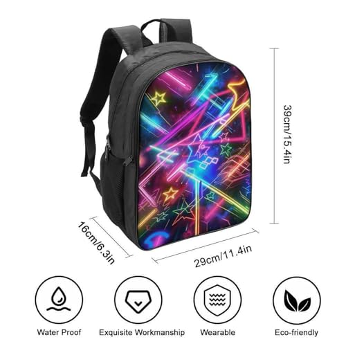 Mochila escuela viajar colegio cámping impermeable tamaño mediano 2