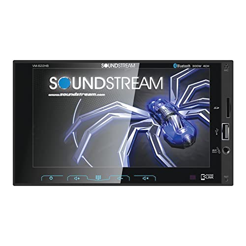 Soundstream Vm-622Hb Vm-622Hb 6.2-Inch Double-Din Mechless Head Unit With Bluetooth And Android Phonelink #TOP2