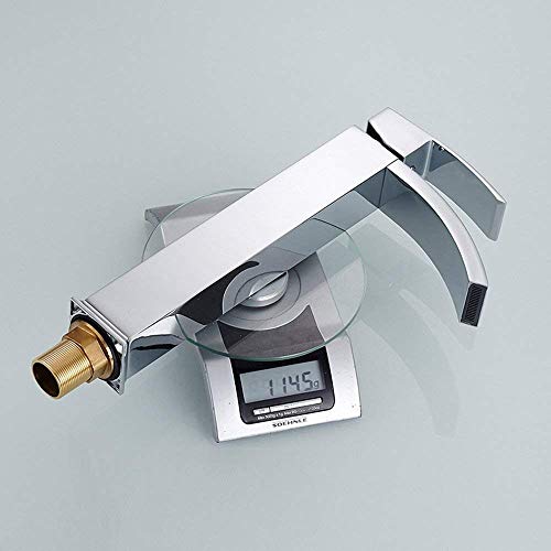 Grifos moderna cascada para evitar salpicaduras en lavabo alto monobloc 5