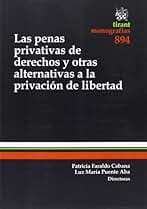 Las penas privativas de derechos y otras alternativas a la privación de libertad (Monografías)