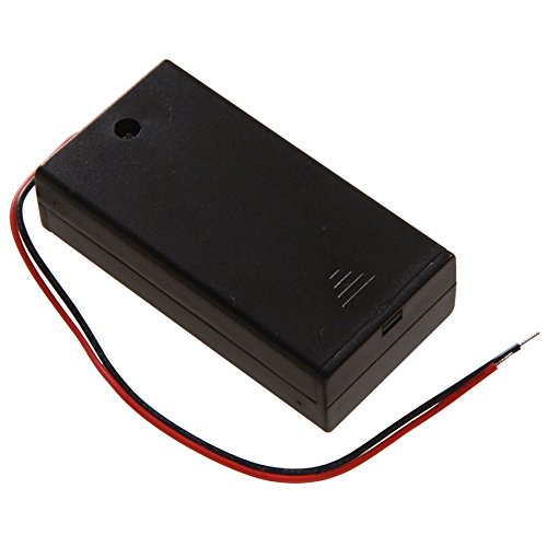 Hillman 884473 Alkaline 1 5V 2AA Batteries 6IN Wire Lead Battery Pack Portable