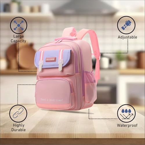 Image of Tinytot 22 Litre 17-Inch Waterproof Large School Bag for Boys & Girls, Kids School Bag, School Backpack for Girls and Boys, for Kids, Ideal for Children