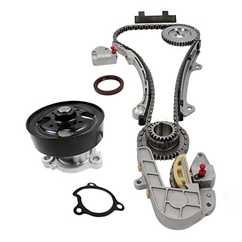 CNS Timing Chain Kit & Water Pump Set Compatible/Replacement for 02-06 Nissan 2.5L Altima Sentra QR25DE