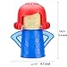 Bell Dream Microwave Kitchen Angry Mama High Temperature Equipment Easily Crud in Minutes Steam with Vinegar and Water for Kitchen Gadgets(2pieces)