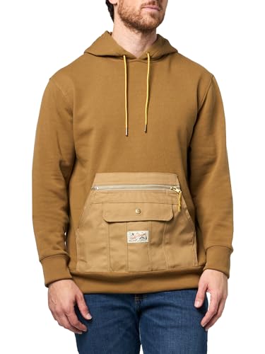 Field & Stream Men's Shoveler Packout Hoodie, Brown, Medium