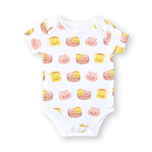 Image of The Wee Bean Organic Cotton Onesie Baby Bodysuit, Soft and Comfortable Baby Onesies Made from Organic Cotton and Spandex