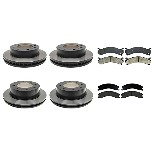 Genuine OEM Gold Front 325mm Rear 330mm Brake Kit Disc Rotors Pads For Savana 3500 BCVC-13824-168-4217132