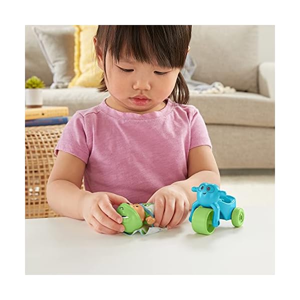 Fisher-Price Mattel – GNF59 Little People – Tricycle – Bundle 'n Play Spielset – Bild 4