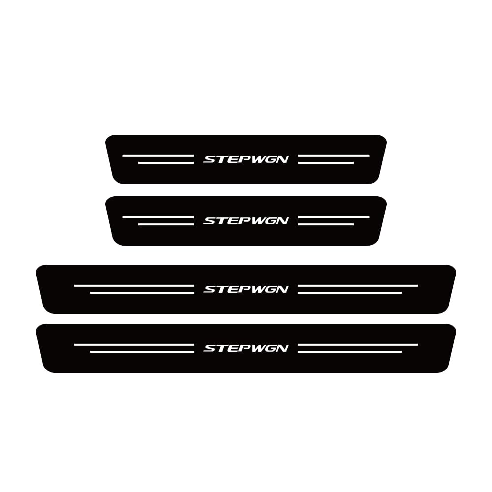 SDYAYFGE 4Pcs Kick Plates Car Door Sill Protector,for Stepwgn