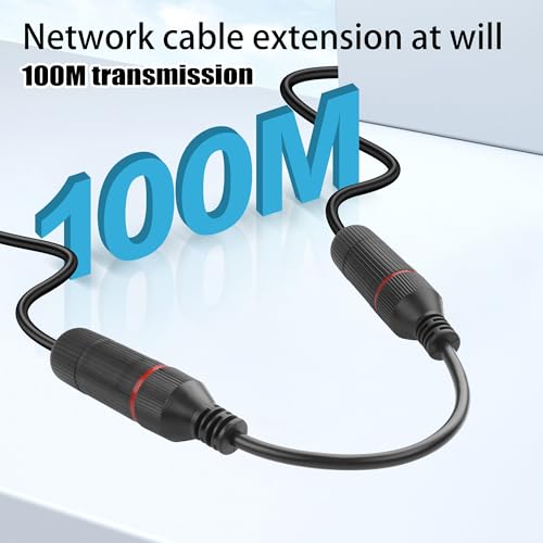 Conector Acoplador RJ45 Impermeable IP67 para Cable Ethernet miniatura 2