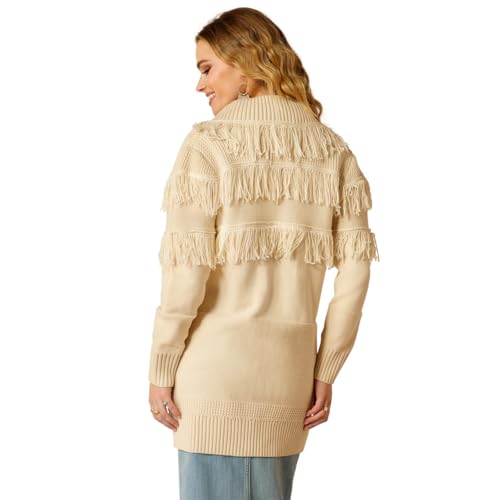 ARIAT Women's Luz Fringe Sweater2