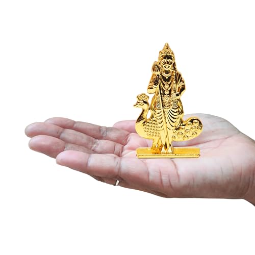 anciently Murugan Statue for Car Dashboard | Kartikeya Idol for C...