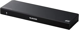 エレコム HDMI分配器 4K 60Hz(18Gbps) 1入力 8出力 HDCP2.2対応 VSP-HDP18BK