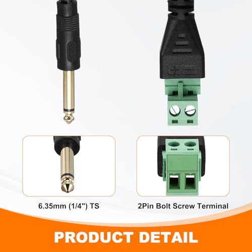 Cable Jack 3.5mm Mono 30 cm MECCANIXITY miniatura 4