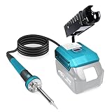 Cordless Soldering Iron Station Tool for Makita18V LXT Battery, Portable Electric 60W Soldering Iron Kit for Makita BL1850, BL1860,BL1830 for DIY, Appliance Repair, Wire Welding(Battery NOT Included)