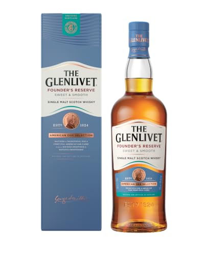 Glenlivet Founder's Reserve Single Malt Scotch Whisky – Schottischer Single Malt Whisky aus der...