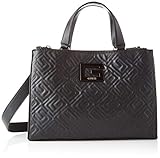 HANDBAG JANAY STATUS SATCHEL Guess Damen JANAY STATUS SATCHEL Umhängetaschen, schwarz, Einheitsgröße