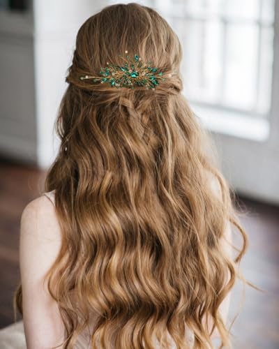 Peinetas de cristales para bodas y accesorios de cabello versátiles 5