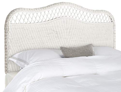 Safavieh Home Collection Sephina White Rattan Headboard (Queen) - Image 3