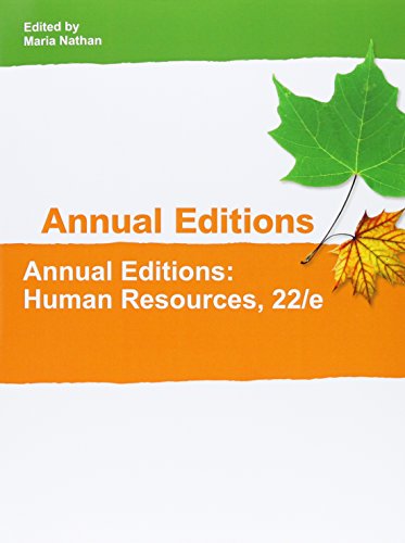 Human Resources (Annual Editions Human Resources)