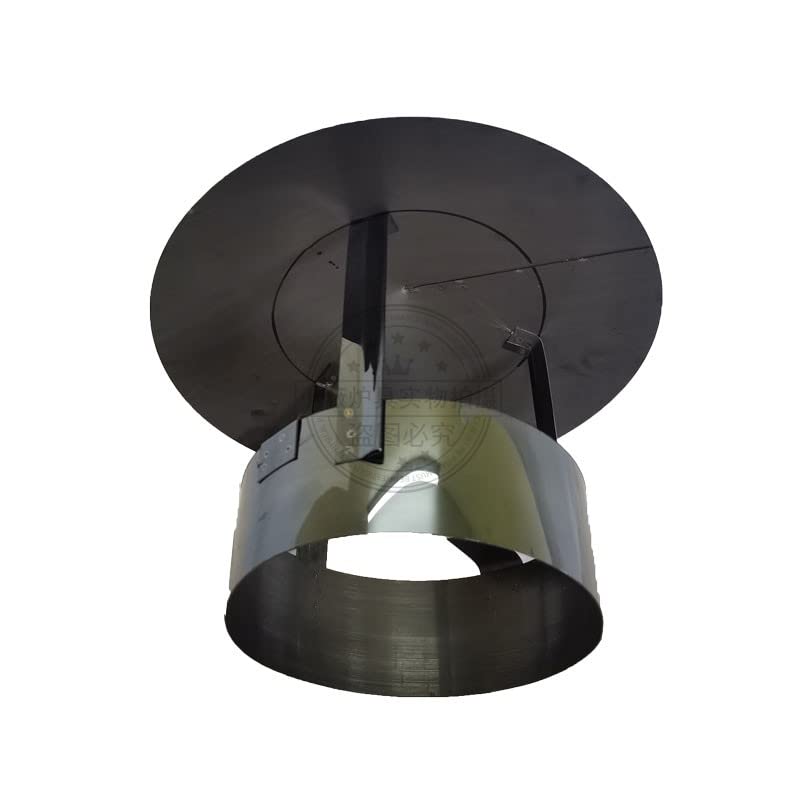 Cubierta de chimenea de acero inoxidable para conductos y ventilación en techos 2