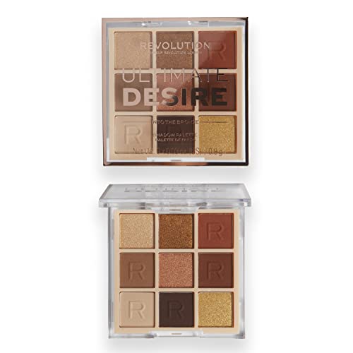 Revolution Makeup Revolution Ultimate Desire Shadow Palette Jewel Fixation, Into the Bronze - Image 3