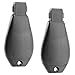 KeylessOption Keyless Entry Remote Car Key Fob Alarm for Dodge Ram, Jeep Cherokee GQ4-53T (Pack of 2)