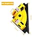 VortecSys Square Laser Right Angle 90 Degree Level - 30ft Green Beam Line Projection for Flooring & Tile Installation, Magnetic Aluminum Base with Two Suction Cups Built-In Bubble Vials (Yellow)
