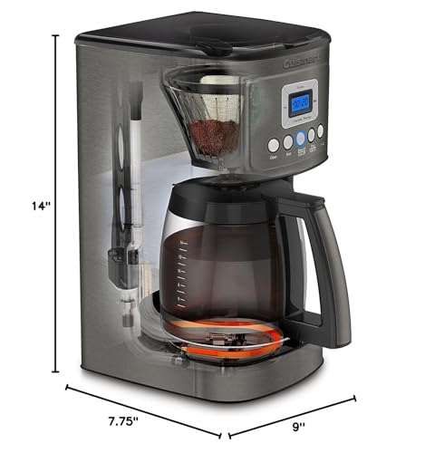Cuisinart DCC-3200BKS1 Coffee Maker, Perfecttemp 14-Cup Glass Carafe thumb #7