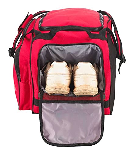 Grit Baseball Equipment Carrier Hybrid Duffel Backpack Bag - 27 in - Black4