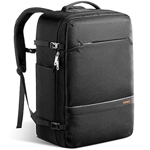 Inateck 42 l, supergrote handbagage, reisrugzak, vliegtuig, laptoprugzak voor 15,6 inch laptop, notebooks, vlucht goedgekeurde rugzak, cabinerugzak voor weekends