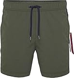  Tommy Hilfiger Herren SF MEDIUM Drawstring Shorts, Grün (Duffel Bag 300), (Herstellergröße: XX-Large)