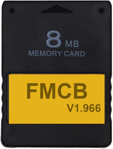 Image of inchMemory Card for PS2 with Free McBoot FMCB v1.966 - Plug and Play for PlayStation 2, Run Games from USB or Hard Disk, Retro Gaming Compatible with PS2 Fat & Slim (Excludes SCPH-9000xxx) (8MB)